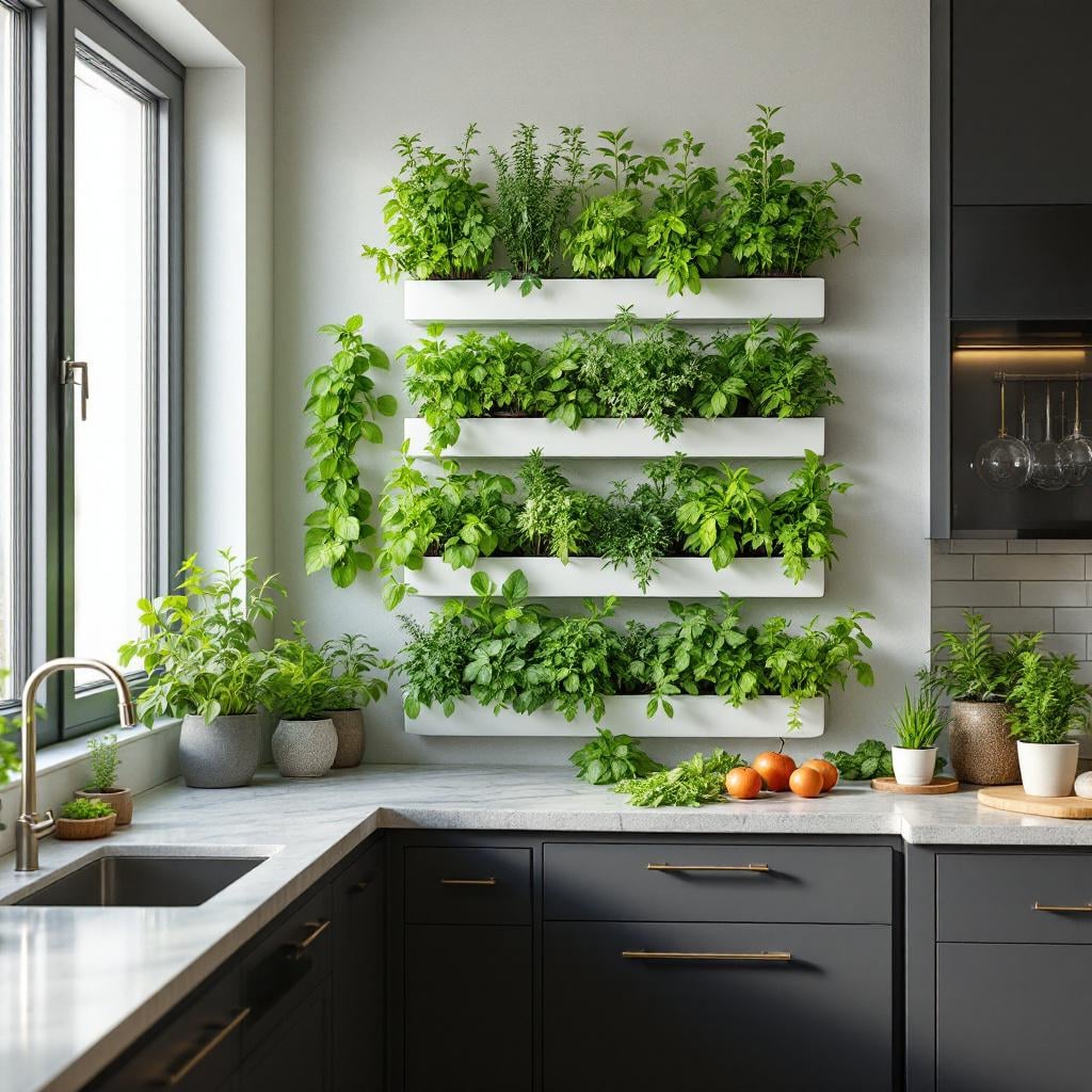 How to Make a Vertical Herb Garden for Your Kitchen